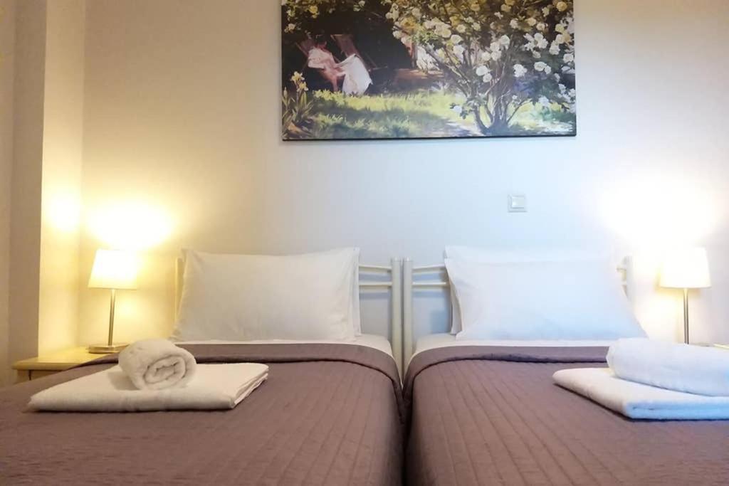 New, Modern, Bright And Independent Apartment 83 M2, With Garden, 5Min To The Beach And The City Center Каламата Экстерьер фото